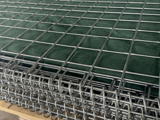 Kotak Gabion Mesh Proof Explosion Floating Perimeter Pertahanan Penghalang Pertahanan Tembok