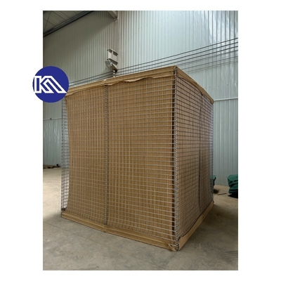 Permukaan Hot Dip Galvanized 200g/m2 Bastion Barrier Tembok Defensive Barrier Untuk Perlindungan