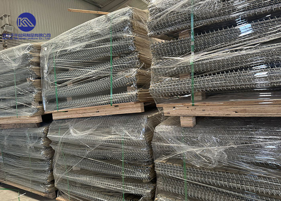 Perisai Keamanan Pertahanan Bastion Penghalang Ledakan Proof Gabion Mesh