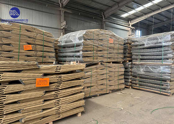 Perisai Keamanan Pertahanan Bastion Penghalang Ledakan Proof Gabion Mesh