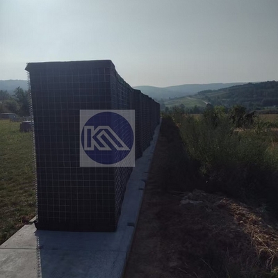 Balistik Pertahanan Bastion Barrier Integrated Bulletproof Defense System Membuat dinding banjir atau saluran penyekatan kebakaran liar