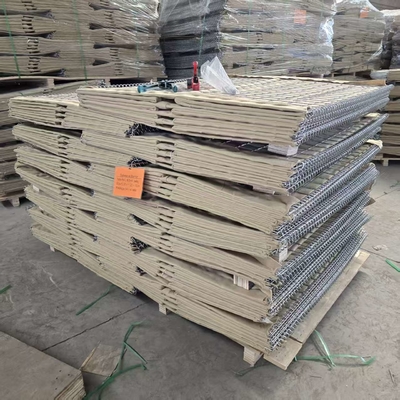 MIL1, MIL 7, MIL 10, MIL 12, MIL 19 2.74M High Hot Dipped Geotextile Linered Welded Gabion Hesco Bag for Military Defensive Barriers Bastions