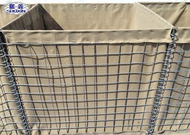Bastion Perbatasan Pertahanan Tembok Welded Wire Mesh Galvanized