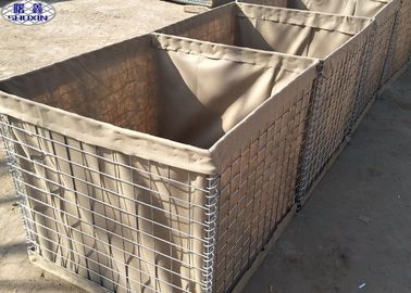 Bastion Perbatasan Pertahanan Tembok Welded Wire Mesh Galvanized