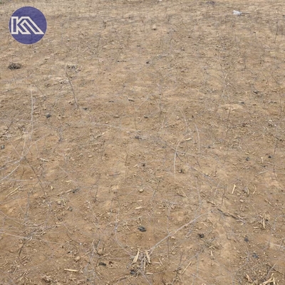 Penghalang kawat baja yang tidak mencolok Tank Track Winding Metal Wire Net Low Visibility Barrier