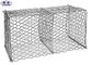 80x100 Galvanized Stone Diisi Gabion, Gabion Baskets Mempertahankan Dinding