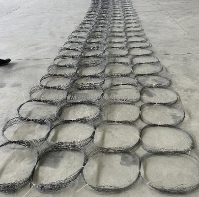 Tangki Penghalang Wire Mesh Keamanan Anti Tank Steel Wire Mesh Trap