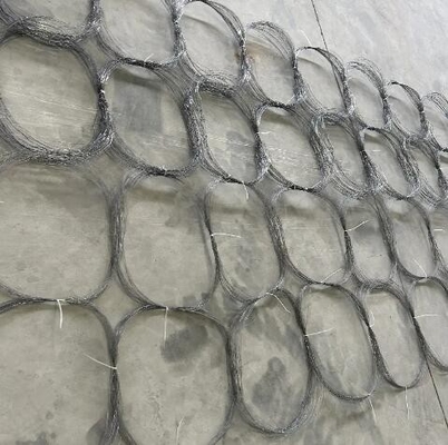 Tangki Penghalang Wire Mesh Keamanan Anti Tank Steel Wire Mesh Trap