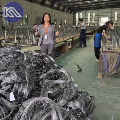 Steel Wire Low Visible Barrier Mesh Untuk MZP Putanka Mesh Barrier Anti Tank Wire Mesh