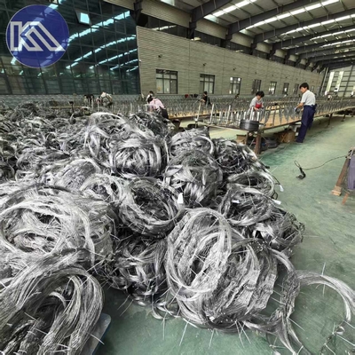 Steel Wire Low Visible Barrier Mesh Untuk MZP Putanka Mesh Barrier Anti Tank Wire Mesh