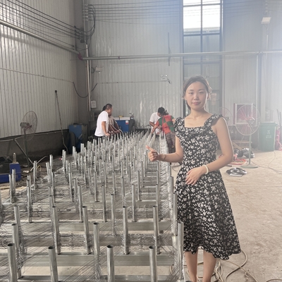Penghalang Anti Tank Tank Invisible Wire Mesh Membungkus Penghalang Visibilitas Rendah