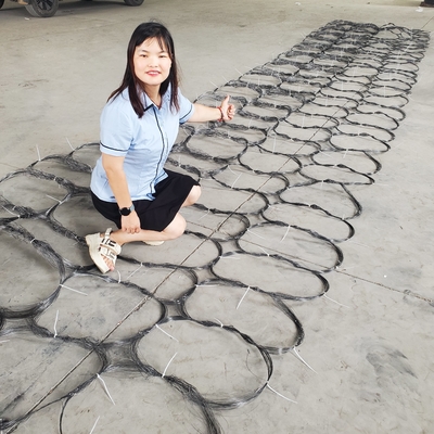Serbaguna MZP Putanka Anti-Tank Barrier Fortification Net Woven Wire Cloth dengan Layanan Pemotongan untuk Pertahanan