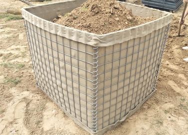 Bastion Perbatasan Pertahanan Tembok Welded Wire Mesh Galvanized