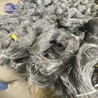 Mzp Tipe Putanka Anti Tank Meta Wire Penghalang yang mencolok Low Visibility Wire Net Untuk Penghalang Pertahanan