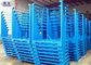 4 Layers Steel Stacking Racks Industrial Storage Racks Tugas Berat Untuk Gudang