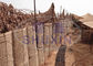 Perlindungan Militer Galvanized Wire Mesh Hesco Blast Walls Ukuran Standar