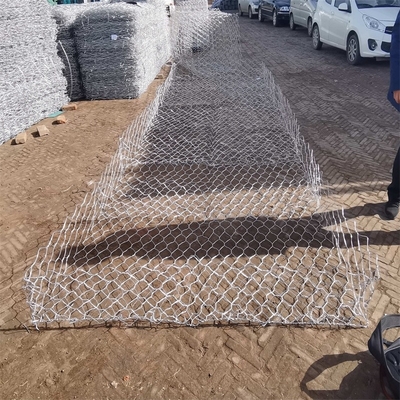 2.5mm 6*2*0.3m Ukuran Kandang Baja Galvanis Untuk Batu Putar Ganda