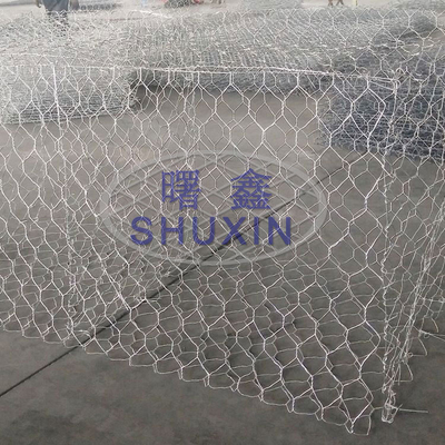 Keranjang Gabion Wire Mesh Besi 1mx1m Untuk Perlindungan Jembatan