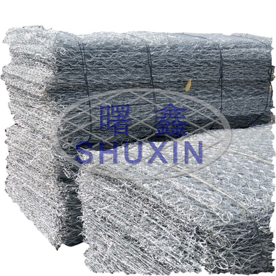 Keranjang Gabion Galvanis 2.2mm Untuk Penahan Tahan Erosi Dinding