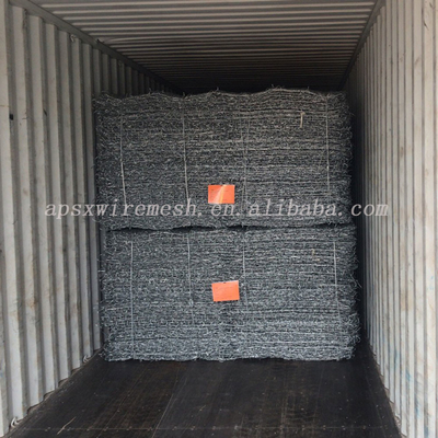 Air Proyek Batu Gabion Basket Dinding Penahan Batu Kandang Dinding Gabion Lubang 8x10cm