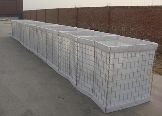 4.00mm 5.0mm Welded Wire Gabion Mesh Bastion Barrier Kekuatan Tinggi
