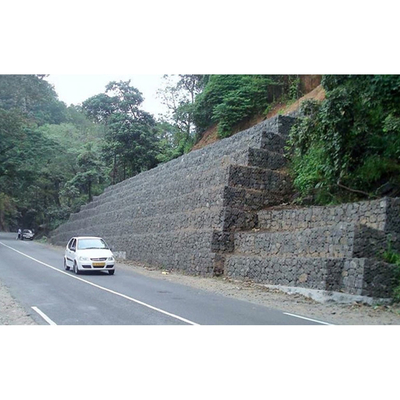 Hexagonal Hole Galvanized Iron Wire Mesh Gabion Box Dilapisi PVC
