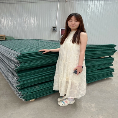Kandang Logam Galvanis 5mm Defensive Barrier Bastion Untuk Perlindungan