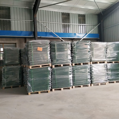 Hot Galvanized Bastion Barrier Mesh Welded Military Defensive Hesco Boxes Dengan Geotextile