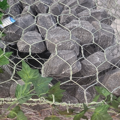 2x1x1m Galvanis Gabion Baskets Hexagonal Tanah Pengendalian
