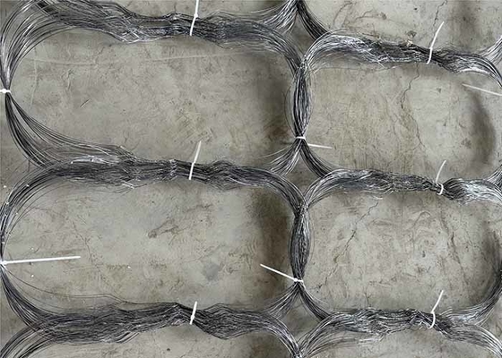 Pertahanan Perbatasan Anti-Tank Wrapping Entanglement Galvanized Iron Wire