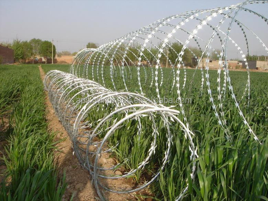 Amankan Properti Anda dengan Razor Barbed Wire Razor Wire bto-10 Militer dan Swasta