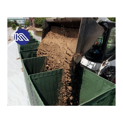 Anti-korosi Heavy Duty Gabion Barrier Galfan Coating Mi10 Barrier Pertahanan Untuk Dinding Pendukung Darurat