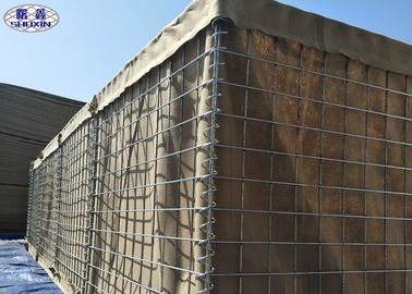 Kain Kotak Militer Gabion Berjajar, Dinding Penahan Gabion
