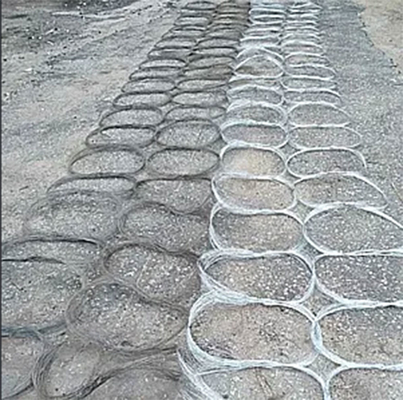 20M Penghalang Visibilitas Rendah Terjerat Kabel Logam Anti Tank Penghalang