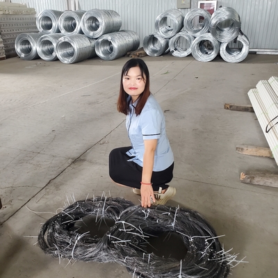 Mzp Metal Wire Anti-Tank Barrier Pertahanan Gerakan Tank Barrier Metal Net Wire Coils