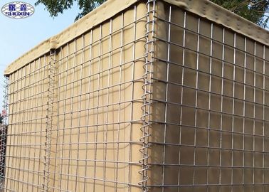 5mm Pasir Diisi Dinding Galfan Dilapisi Barrier Defensive Sertifikasi CE