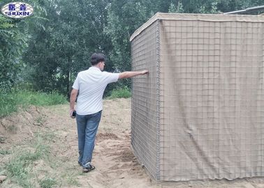 Las Gabion Barrier Berat Hot Dicelup Galvanized Fitur Sertifikasi ISO