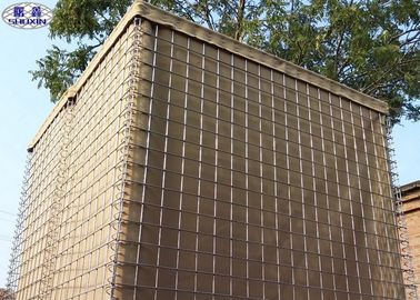 Sand Wall Mesh Gabion Box Anti Blast Defensive Barrier Blast Mitigation