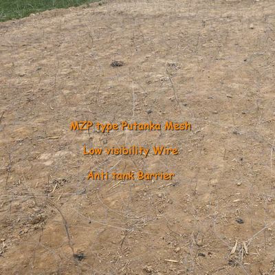 Perangkap Tank Serbaguna Mzp Putanka Nets untuk Berbagai Medan Penghalang Pertahanan Imobilisasi Kendaraan Penghalang Anti-Tank