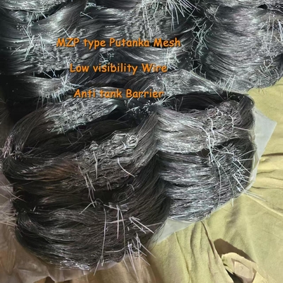 MZP Jaring Anti-Tank Putanka dengan Jaring Kawat Halang Pandang Rendah dengan Kawat Baja Ukuran 0.5-0.9mm