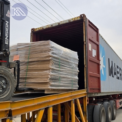 Mil 7 2.21m X2.13m X30.5m Military Gabion Box Hesco Penghalang Pertahanan Baja Wire Material 3 Tahun Garansi
