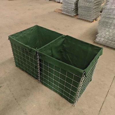 Barier Pertahanan Kawat Las Baja Galvanis 75mmx75mm