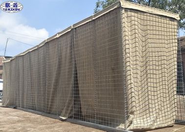 Kotak Gabion Militer Kustom / Tembok Pasir Militer Galvanis