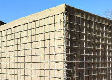 Heavy Duty Canvas Barrier Pertahanan Dengan Kain Geotekstil Untuk Mencegah Grenade Dan Bom