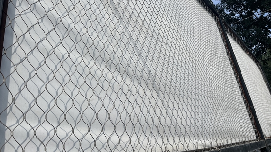 3x3m stainless steel anti drone wire mesh ketahanan korosi