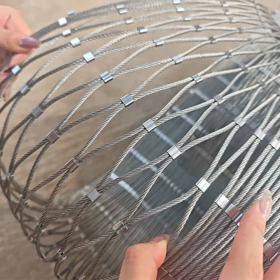 Kawat Jaring Anti Drone Baja Tahan Karat 3m x 3m Dapat Disesuaikan