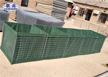 Militer Gabion Defensive Barriers Untuk Camp Bastion Diameter 4.0mm