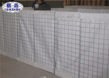 White Small HDP Defensive Barrier, Protection Bastion For Shelter House