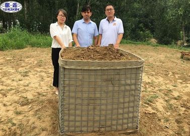 Militer Retaining Wall Wire Mesh Untuk Sistem Keamanan Tahan Korosi