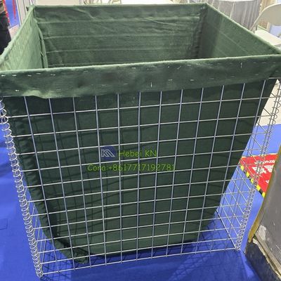 Personalize Sand Fill Welded Gabion Fence Barrier High Strength Sandbag Defensive Bastion Wall Barrier